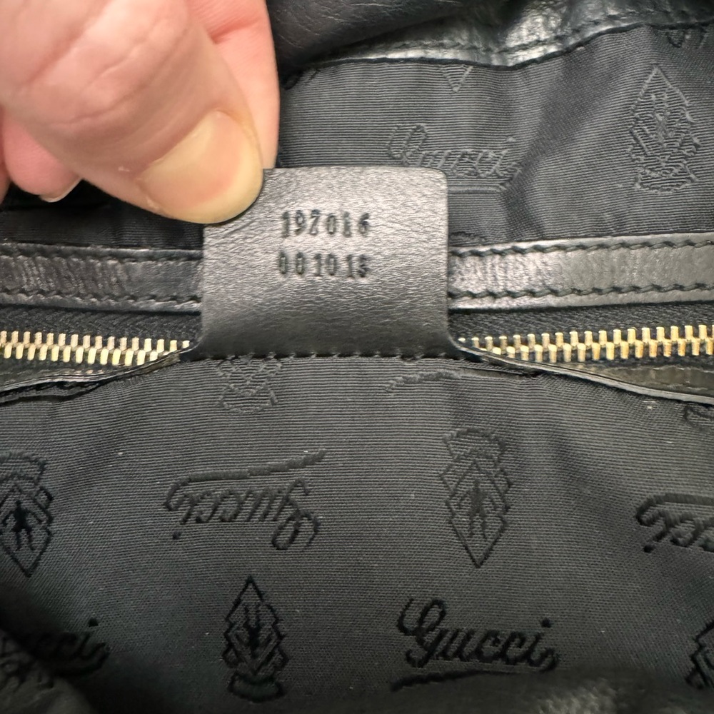 Gucci Authentic Vintage Large Python Hysteria Hob… - image 7